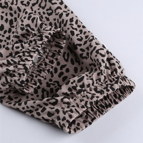 WISHING YOU THE BEST CHEETAH JOGGERS - Picture 5 of 14